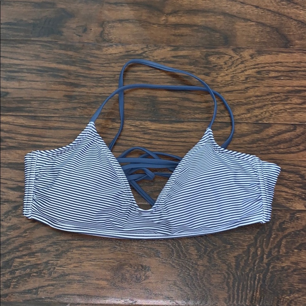 Striped Swim Top